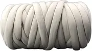 Crochet Wool Roving Cotton Hand Knitting Crochet Woollen Blanket Wool Carpet Cap Home Textile Knitwear 250G Rainbow Wool (Color : Beige)
