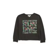 Treasure & Bond Girls Graphic "Run DMC" Sweatshirt Black Raven XLarge 14/16 $45