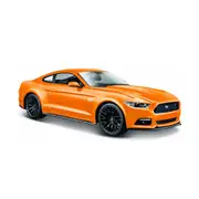 Maisto Licensed 1:24 Scale Ford Mustang Coupe 2015 Diecast Model Car Orange