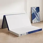 [Avenco] Full Folding Mattress, 4 Inch Memory Foam Gel, Medium Firm, Tri Fold Mattress, Portable & Easy Setup, 75" Lx54" Wx4" H