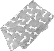 BELLIFFY Coral Fleece Pet Blanket Warm Comfortable Throw for Dogs and Cats Thickened Sofa Blanket for Small Animals Versatile Reusable Sleeping Mat for Home and Travel