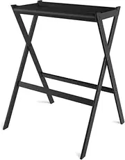 Lhysn Tennis Racket Holder, Tennis Racket Storage Rack Stand, Tennis Racquet Storage Rack, Durable and Storable, for Tennis Club Gymnasium (Black)