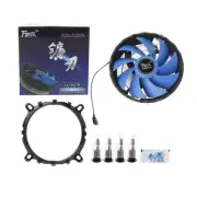 CPU Cooler Fan PWM Fan Chassis Radiator for Intel LGA775/1155 for AMD