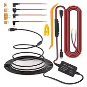 Hardwire Cable Kit Video Recorder Car Dash Cam DVR 12/24V To 5V Mini/Micro USB