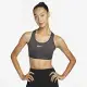 NIKE AS W NK SWSH MED SPT BRA 女運動內衣-灰-DX6822254 L 灰色