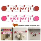 Wall-mounted Dopamine Coat Racks Bag Clothes Keys Hanger for Home Decoration