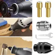 Brass Collet Set Shank Rotary Tool Quick Change Chuck Accessory For Dremel 4485