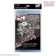 Ultra Pro GOLDEN Size Standard Comic Bags - Packet of 100