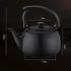 Stainless Steel 1L Induction Gas Electric Stovetop Kettle Teapot Camping