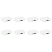 8x Lemon & Lime 4.8L Rectangle Simple Fresh Food Storage Reusable Container CLR