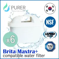 在飛比找友和YOHO優惠-PURER 6pcs 兼容Brita Maxtra+ 全效濾