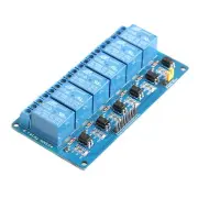 NEW 6 Channel 5V Relay Board Module Optocoupler LED for Arduino PiC ARM AVR