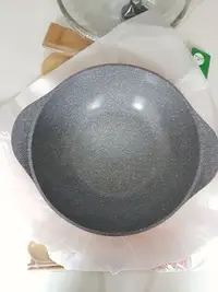 在飛比找Yahoo!奇摩拍賣優惠-Ecoramic 鈦晶石頭不沾鍋 湯鍋 橘 燉鍋 28cm