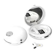 Wireless Hifi Stereo Earphones with Charging Case and Make-up Mirror