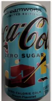 NEW Coca-Cola Zero Sugar Limited Edition Dreamworld Flavor 7.5 oz Can