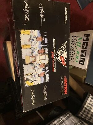 Action 2001 Goodwrench 3 Corvette C5-R Yellow Earnhardt Raced Car 1:18 w/ box