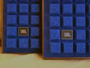 JBL L100 Century COLLECTORS Quadrex foam speaker inserts (ULTRA BLUE) WITH LOGOS