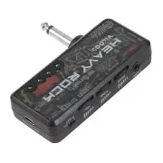 Portable Mini Amplifier Electric Guitar Bass Plug Headphone Amp Amplifier D8A6