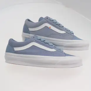 Vans 休閒鞋 OG Style 36 Lx 藍 白 麂皮 Vault 男女鞋 零碼福利品【ACS】