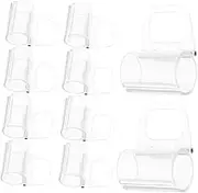 VALICLUD Curtain Rod Clips Roller Blind Clips Roller Shade Pulls Easy Installation