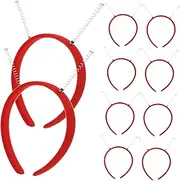 [XolngYYeng] DIY Alien Antenna Headband with Springs Fun Hair Accessories for Women for Halloween Space Theme Parties Costumes Durable Comfortable Design