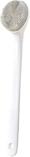 Silicone Bath Brush Adults Bathing Brush for Body Bath Bath Back Scrubber Ergonomic Handle