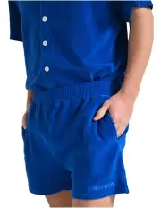 [Ambition the Label] Organic Cotton Shorts in Blue
