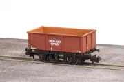 PENR-1502B N Gauge British Iron Ore Transport Wagon Tippler Model Bauxite Color