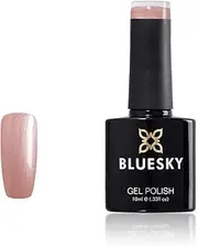 Bluesky Pink Glitter Gel Nail Polish 10 ml, Nude Pink