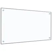 Kitchen Backsplash Transparent 90x50 cm Tempered Glass