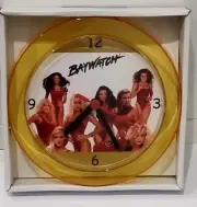 Baywatch Gold 7" Novelty Wall/Desk Clock Brand New. Pamela Anderson