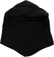 [DEARMAMY] 1Pc Practical Thermal Hat for Use Double Thick Windproof Mask Hat for Outdoor Activities Fit for Skiing Running and Climbing Black