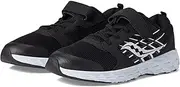 [Saucony] Wind Alternative Closure 2.0 Running Shoe, Black/White, 10.5 US Unisex Big Kid