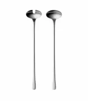 Copenhagen MIRROR Salad Servers by Georg Jensen Denmark NEW