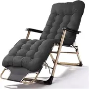 G Loungers and Recliners Sun Lounger Adjustable Chair with Cushion Outdoor Furniture Folding Bed for The Beach Pool Patio Camping Feet Steel c2003