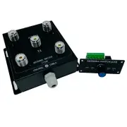AT-14 4-Way Coax Remote Antenna Switch, Convenient Switching, 1.8Mhz-60Mhz 500W