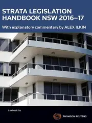 Strata Legislation Handbook NSW 2016-17 by Alex Ilkin (English) Paperback Book