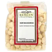 Bergin Fruit and Nut Company, Raw Macadamias, 16 oz (454 g)