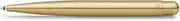 Kaweco LILIPUT Ball Pen Brass I Retractable Ballpoint Pen with Standard D1 Refills in a Tin Box I Metal Ball Pen 9.8 cm