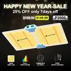 2025 Phlizon PL2000 PL1000 LED Grow Light Full Spectrum Indoor Veg Flower UV/IR