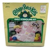 1984 cabbage patch kids Quilt Stenciling Kit New Sealed