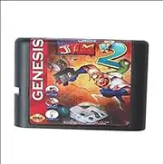 Linker Wish 16 Bit Sega MD Game EarthWorm Jim 2 16 bit MD Game Card For Sega Mega Drive For Genesis