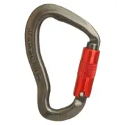 Isc Gecko Super Safe Carabiner for Arborist Tree Climbing Landscaping Gray New