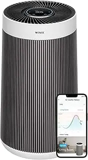 Winix Zero+ 360 5-Stage Air Purifier With Pet Filter, Suitable For Areas Up To 100m2, Wi-Fi and Smart Home Connectivity, Silver