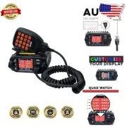 25W Dual Band Mobile Radio | VHF & UHF - Compact & Waterproof Solution