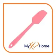 9" Pink Silicone Spatula by MyXOHome (1, 2, 4 or 6 Spatulas)