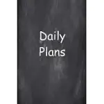 2020 DAILY PLANS SIMPLE CHALKBOARD DESIGN: 2020 PLANNERS CALENDARS ORGANIZERS DATEBOOKS APPOINTMENT BOOKS AGENDAS