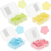 Pack of Mini Soap Sheets Disposable Hand Washing Paper for Travel Business Camping and Daily Use Random