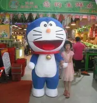 在飛比找Yahoo!奇摩拍賣優惠-熱銷 蔓越小鋪上海人偶服裝出租機器貓玩偶服裝出租多啦A夢