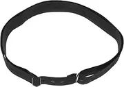 BESPORTBLE Shirt Keeper Belt Protectors Strap Shirt Collar Stays Accessories Belts Men Ladies Belts for Jeans Holders Chain Bro Shirt Tucker for Women Woman Belt Cargo Buckles Fabric Black